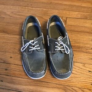 Croft & Barrow Gray Boat Shoes with Timeless Elegance